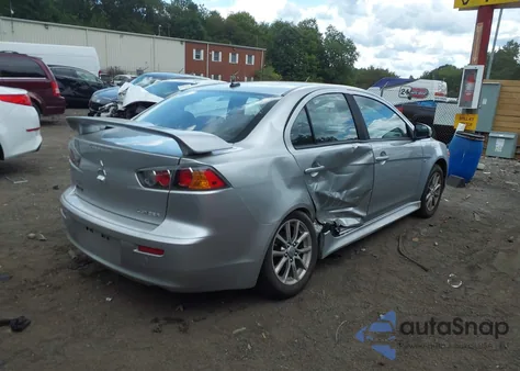 2017 Mitsubishi Lancer Es из США, поврежденный, VIN JA32U2FU3HU000421